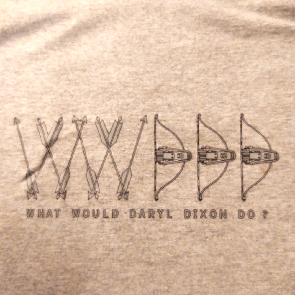 NWOT The Walking Dead Daryl Dixon Graphic Shirt Size M
